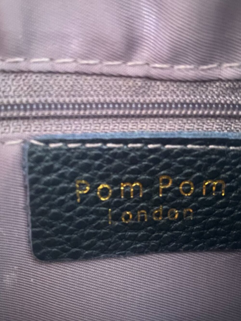Pom Pom London leather crossbody bag - Picture 5 of 5